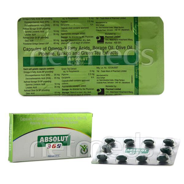 Absolut 3.6.9 Capsule 10'S : Uses, Side Effects, Price | Netmeds