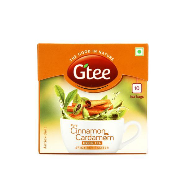 Buy GTEE Green Tea Bag - Cinnamon & Cardamom 10's Online at Discounted ...
