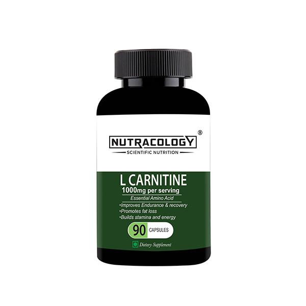 Nutracology L Carnitine Capsule 90's Online at Best Price - Amino Acids