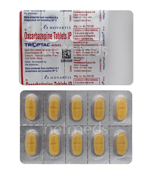 Trioptal 450mg Tablet 10'S