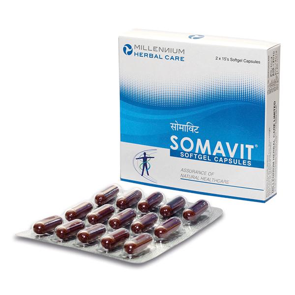 Somavit Softgel Capsules (Pack of 3 x 30's)
