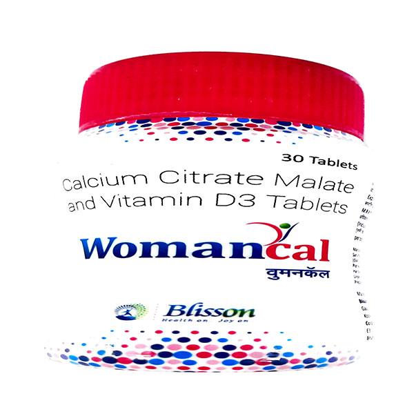 WOMANCAL Tablet 30's Price, Uses, Side effects, Substitutes | Netmeds