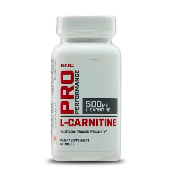 GNC L-Carnitine 500 mg Softgel Tablets 60's online at best price-Sports  Supplements