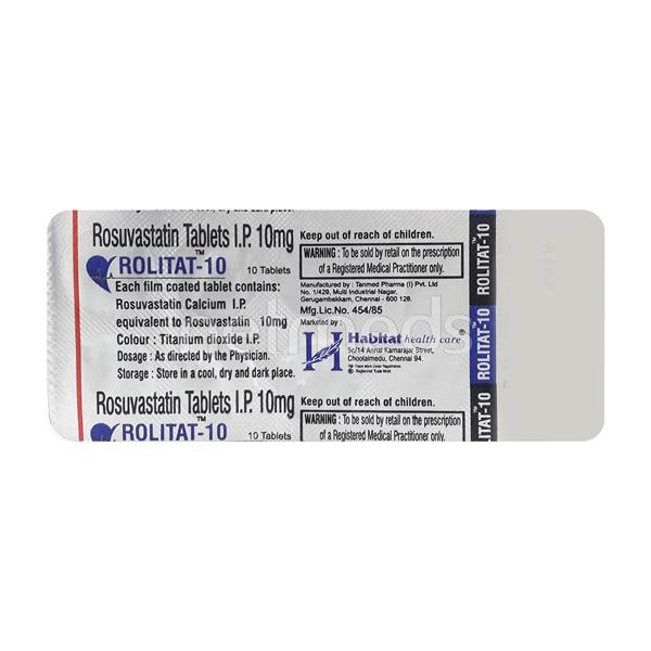 Rolitat 10 Tablet 10'S