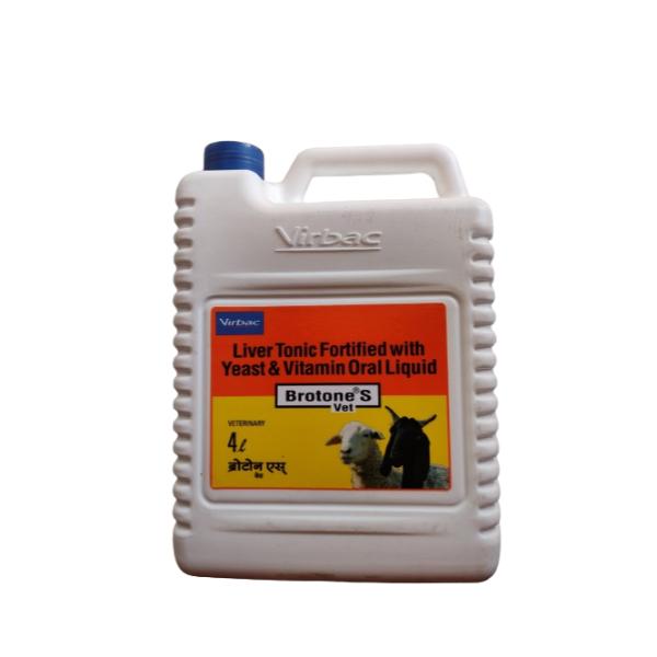 Virbac Brotone S Vet Liquid 4 l Online at Discounted Price | Netmeds