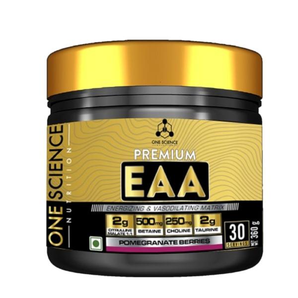 One Science Nutrition Premium EAA Energizing Powder - Pomegranate ...