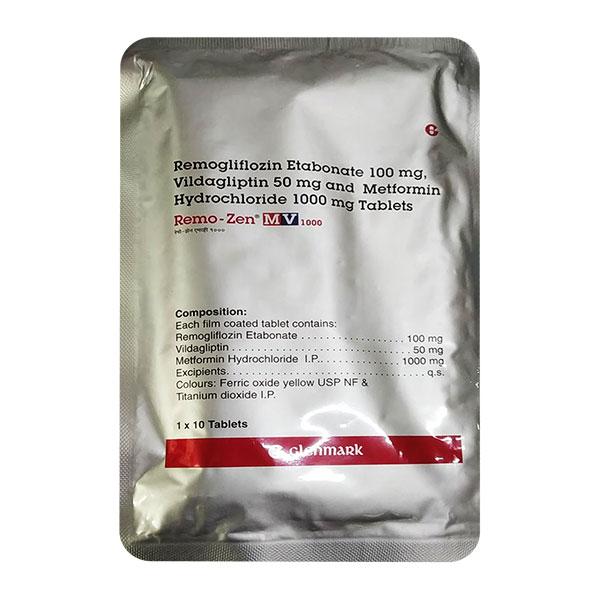 REMOZEN MV 1000 Tablet 10's Price, Uses, Side effects, Substitutes ...