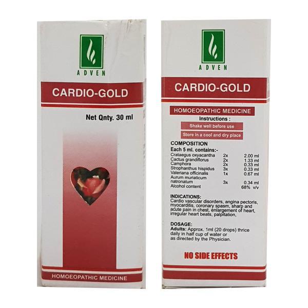 Adven Cardio-Gold Drops 30 ml online at best price-Homeopathy