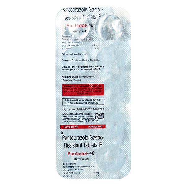 Buy PANTADOL 40 Tablet 10's Online at Upto 25% OFF | Netmeds