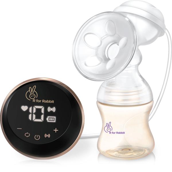 R For Rabbit First Feed Smart Electric Breast Pump - Black 1's Online ...