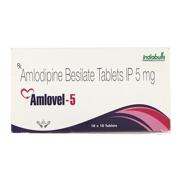 Buy AMLOVEL 5mg Tablet 10's Online at Upto 25% OFF | Netmeds