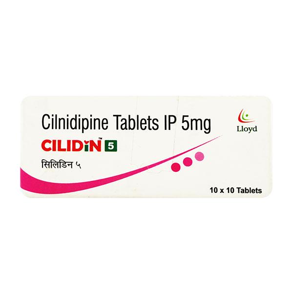 Cilidin 5mg Tablet 10'S : Price, Uses, Side Effects | Netmeds