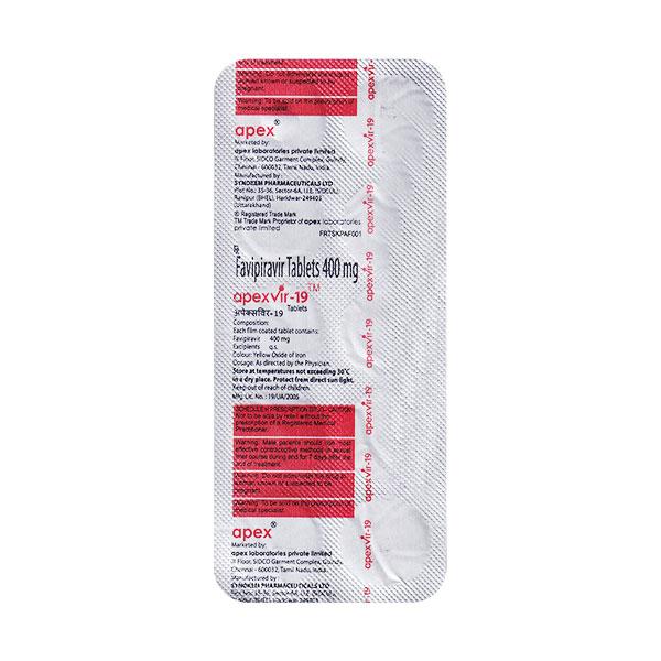 APEXVIR 19 Tablet 10's