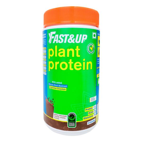 Fast&Up Plant Protein Powder - Ghana Chocolate 470 gm