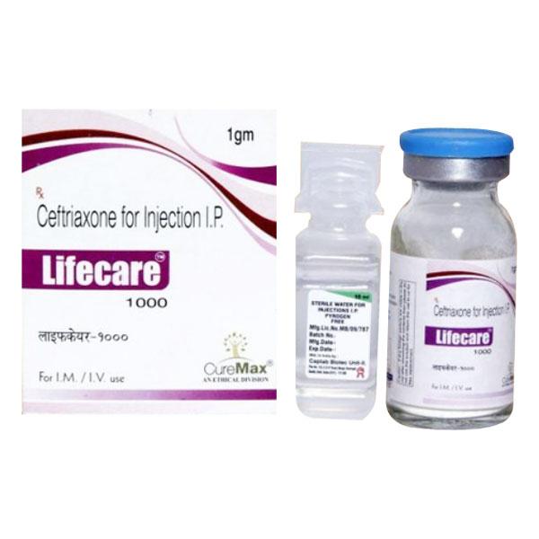 LIFECARE 1000mg Injection 1's