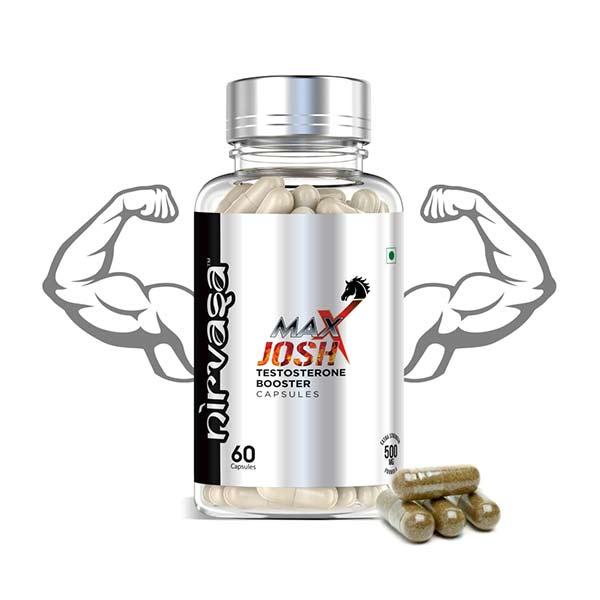 Nirvasa Maxx Josh Testosterone Booster Capsule 60's Online at Best ...