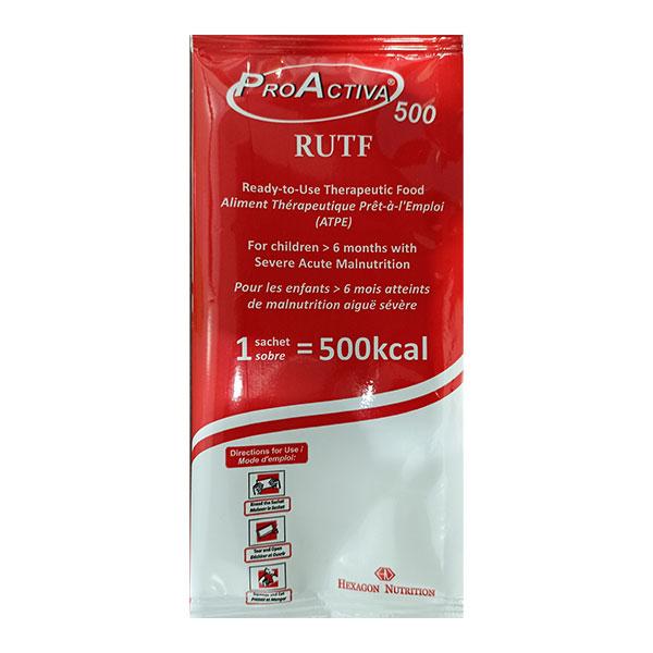 Proactiva 500 RUTF (Ready to use Therapeutic Food) Sachet 92 gm