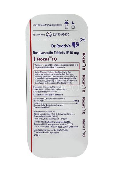 Rozat 10mg Tablet 14'S