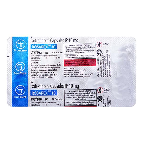 Buy ROSAREX 10 Capsule 10's Online at Upto 25% OFF | Netmeds