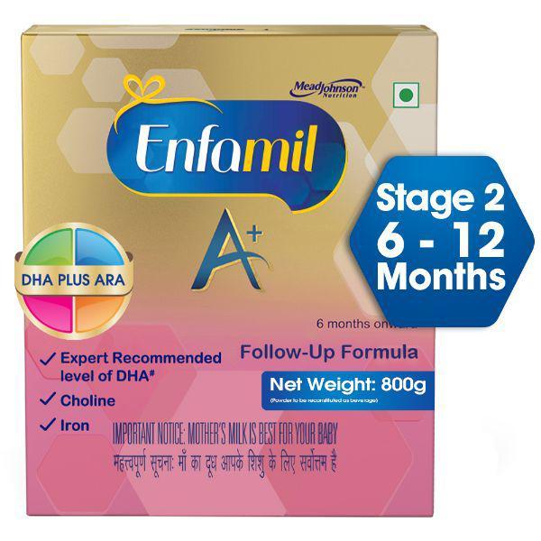 Enfamil Follow up Formula A+ Stage (6 12 Months) Powder 800