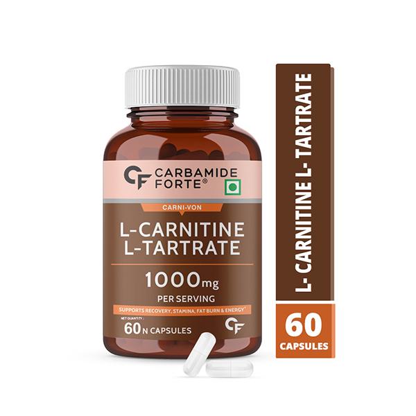 l-carnitine l-tartrate capsules 1000mg Buy CF L-Carnitine L-Tartrate 1000 mg Veg Capsule 60's Online at Discounted  Price