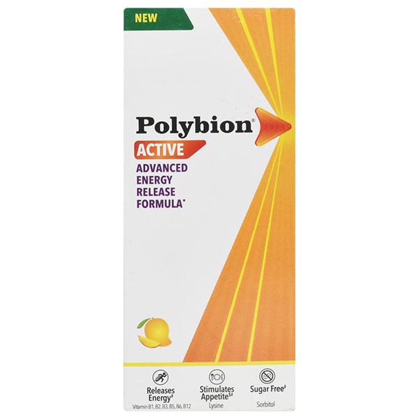 POLYBION ACTIVE New Sugar Free Mango Flavour Syrup 100ml