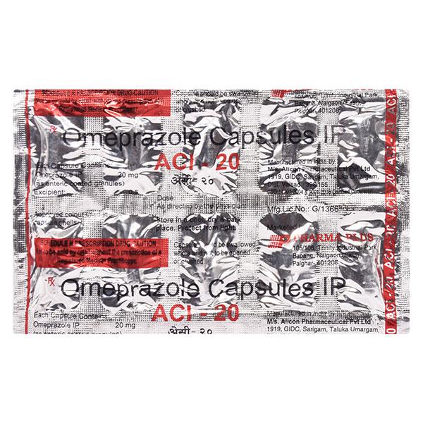 ACI 20mg Capsule 10's