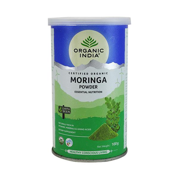 ORGANIC INDIA MORINGA POWDER 100GM Online at Discounted Price | Netmeds
