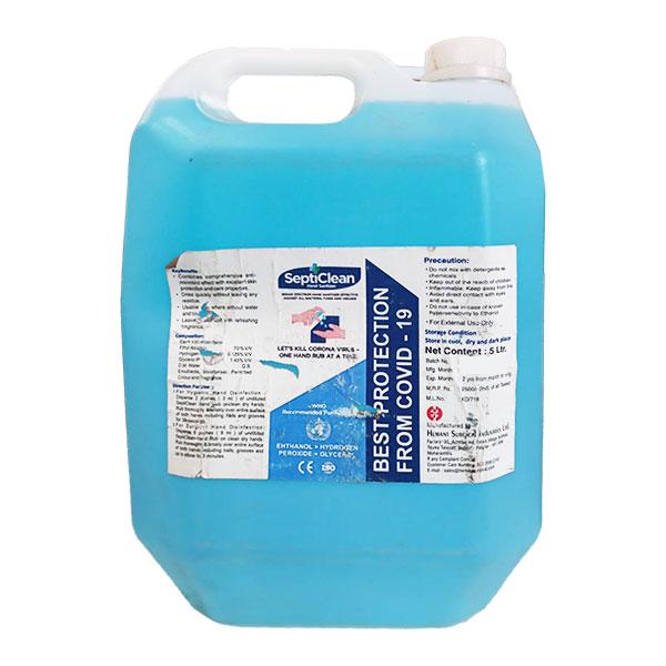 Buy Septiclean Hand Sanitizer 5 litre Online at Discounted Price | Netmeds