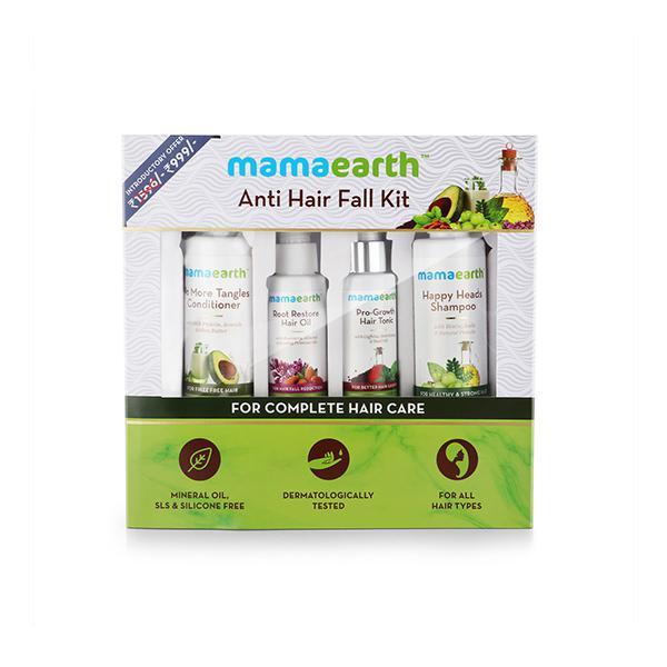 Mamaearth Anti Hair Loss Kit 850 gm online at best price-Hair Creams ...