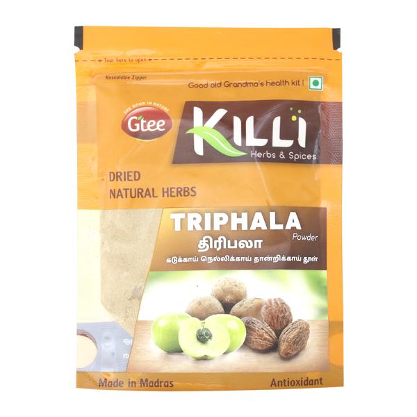 Buy Gtee Killi Triphala Powder 50 gm Online at Discounted Price | Netmeds