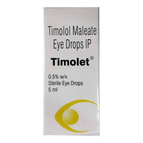 Timolet 0.50% Eye Drops 5ml - Buy Medicines online at Best Price from ...