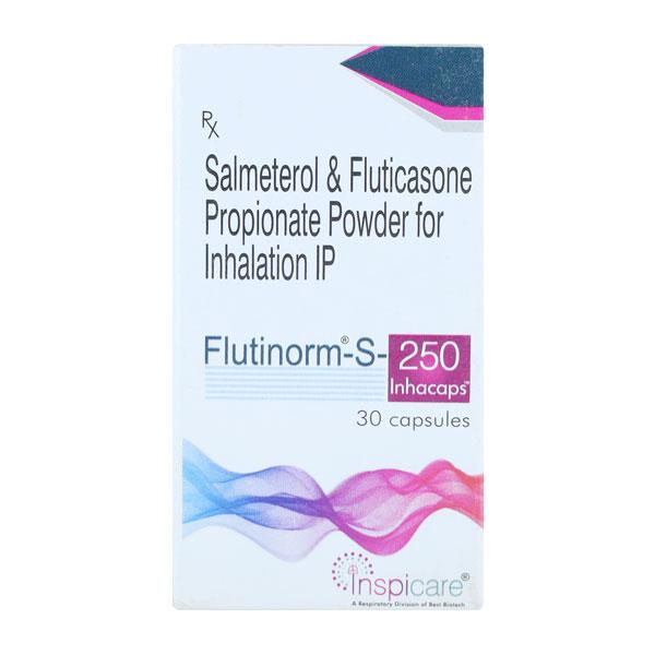 FLUTINORM S 250 Inhalation Capsule 30's Price, Uses, Side effects ...