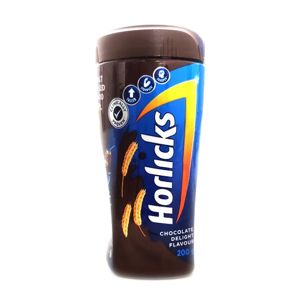 Horlicks Health Drink Powder - Chocolate Delight Flavour 200 gm (Pet ...