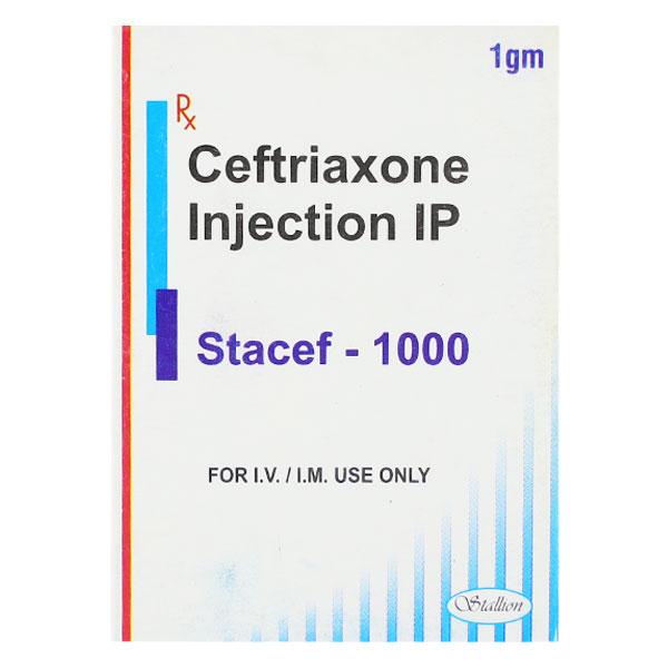 STACEF 1gm Injection 1's