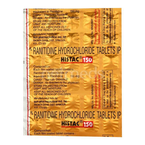 Histac 150mg Tablet 30'S