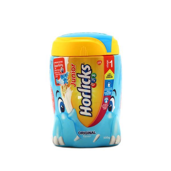 Buy Junior Horlicks 1,2,3 (Stage 1) Powder Original Flavour 500