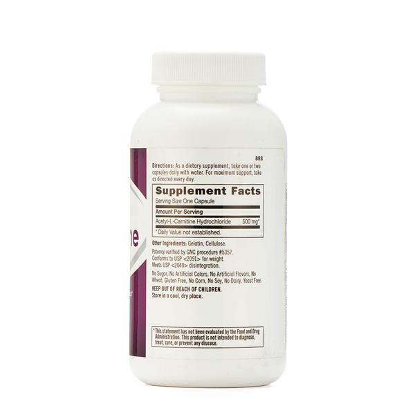 Buy GNC Acetyl L-Carnitine 500 mg Capsules 60's Online at Discounted Price  | Netmeds