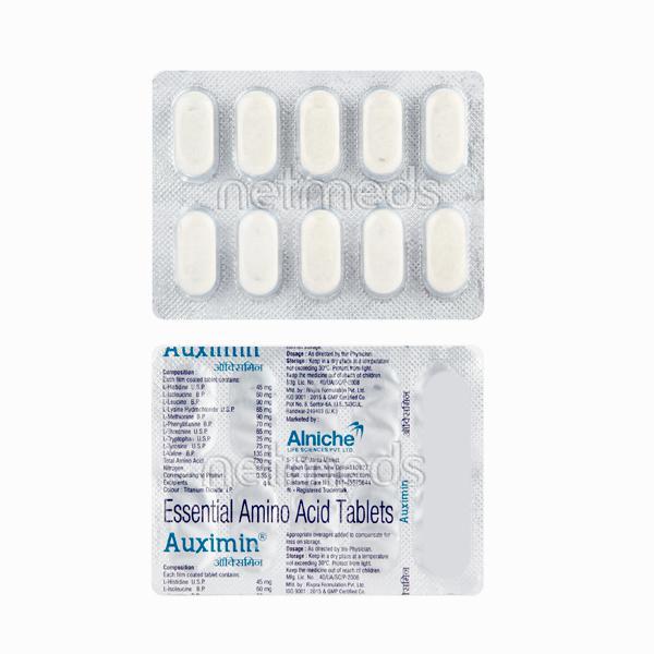 Auximin Tablet 10'S : Uses, Side Effects, Price | Netmeds