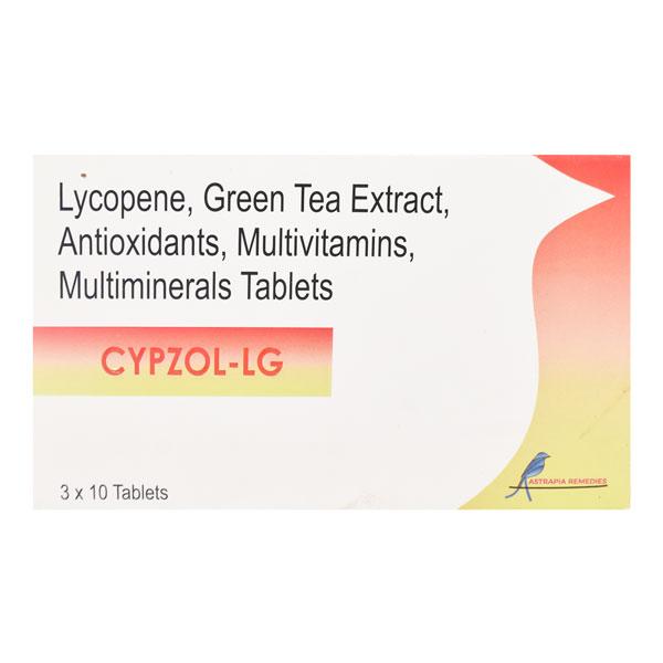 CYPZOL LG Tablet 10's Price, Uses, Side effects, Substitutes | Netmeds