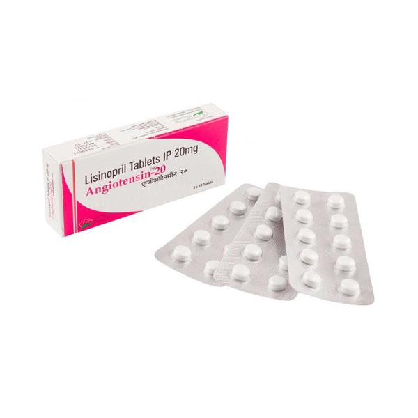ANGIOTENSIN 20 Tablet 10's Price, Uses, Side effects, Substitutes | Netmeds