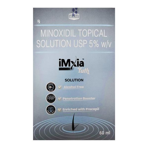 IMXIA YUTH Topical Solution 60ml Price, Uses, Side effects, Substitutes ...