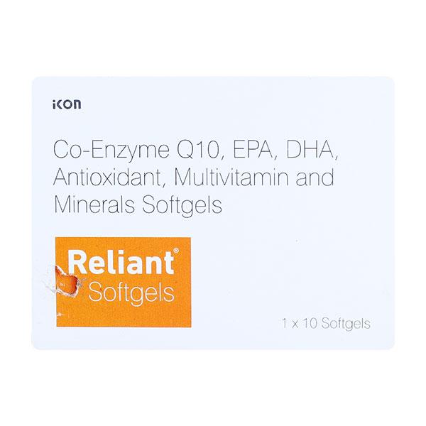RELIANT Softgel 10's Price, Uses, Side effects, Substitutes | Netmeds