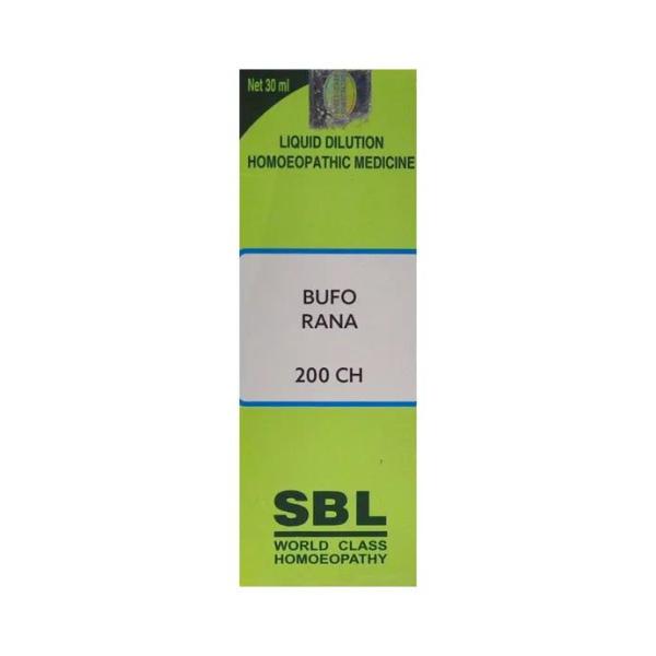 Buy SBL Bufo Rana 200 Liquid 30 ml Online at Discounted Price | Netmeds