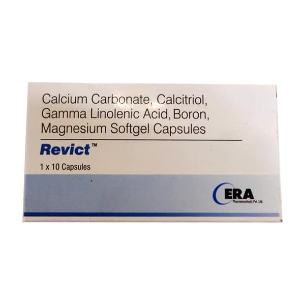 Revict Capsule 10's Price, Uses, Side effects, Substitutes | Netmeds