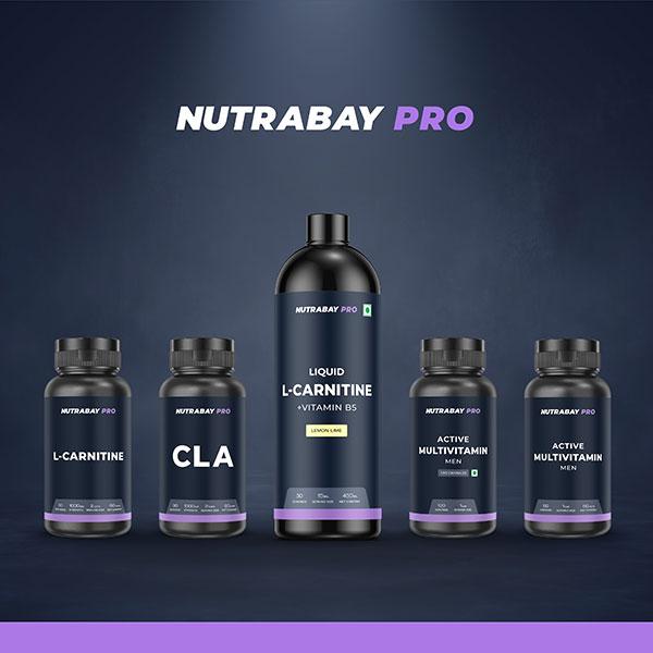 Nutrabay Pro Liquid L Carnitine + Vitamin B5 - Lemon Lime 450 ml Online at  Best Price - Workout Essentials