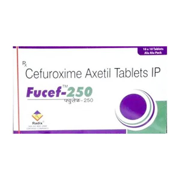 FUCEF 250mg Tablet 10's