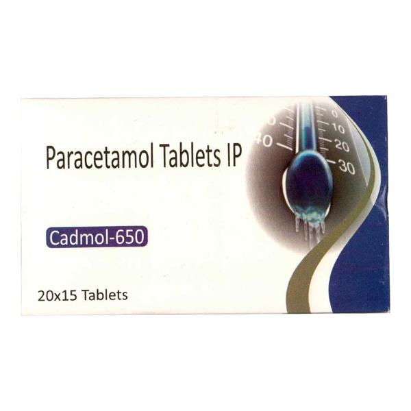 CADMOL 650 Tablet 15's Price, Uses, Side effects, Substitutes | Netmeds