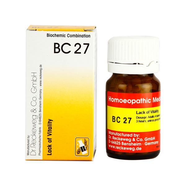 Dr. Reckeweg BC 27 Tablet 20 gm online at best price-Sexual Health ...