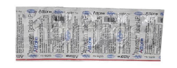 Attor 10mg Tablet 10'S